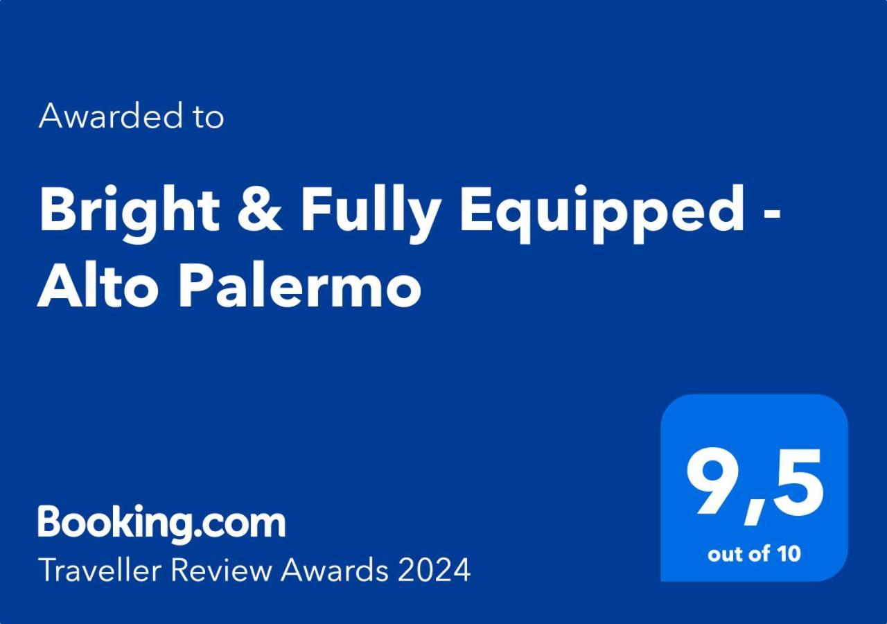 Bright & Fully Equipped - Alto Palermo Lejlighed Buenos Aires Eksteriør billede
